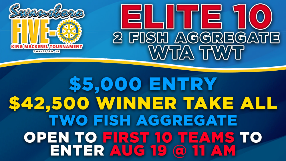 New ELITE 10 - 2 FISH AGGREGATE TWT - Winner Take All