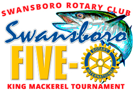 Swansboro Rotary Club Swansboro Five-O King Mackerel Tournament logo
